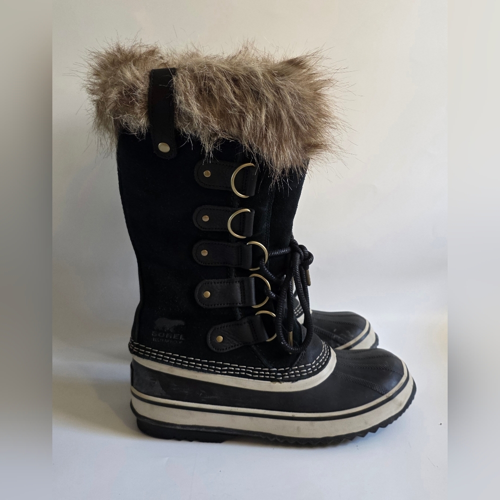 Sorel Joan of Arctic Women's Suede Waterproof Winter Boots Size 8